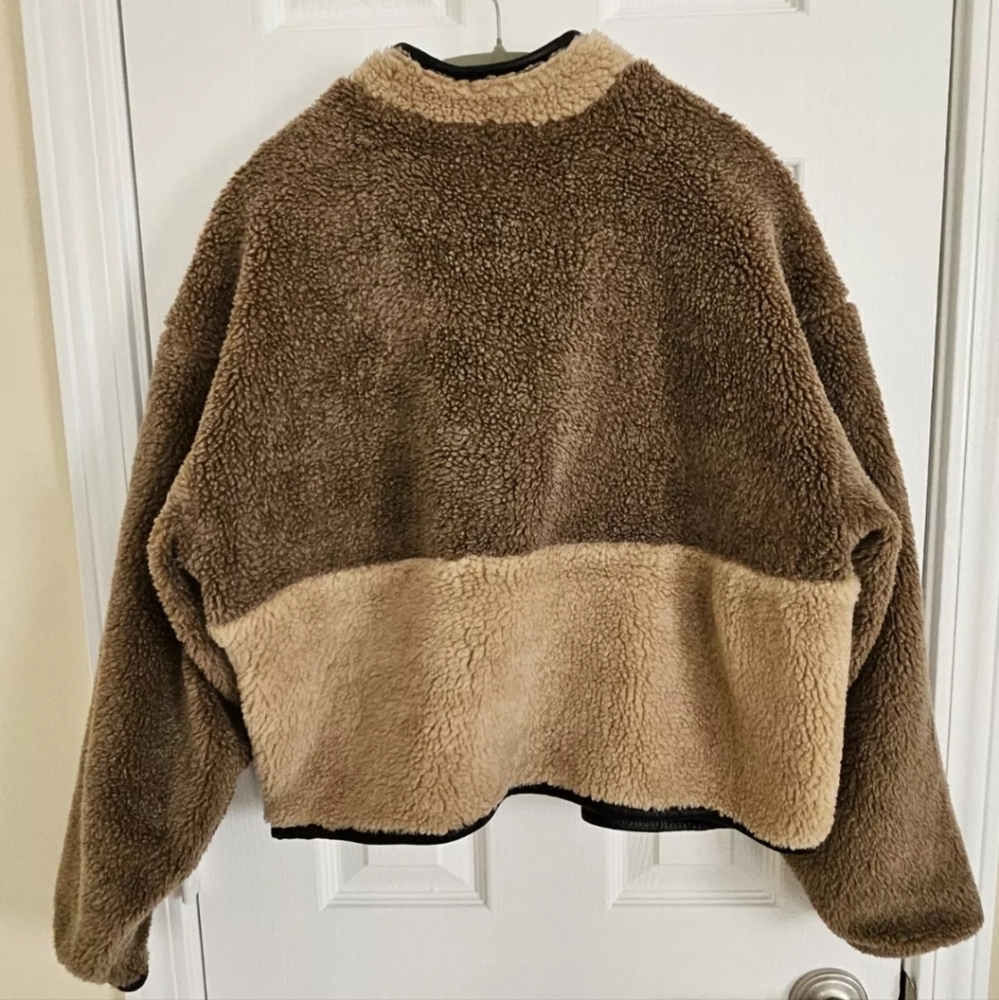 Anine Bing Royce Pullover - Brown And Camel XS MRSP $365 - Picture 6 of 8